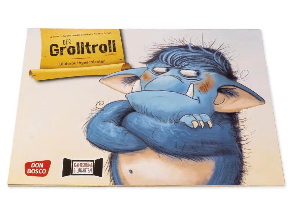 Bildergeschichten-Karten "Der Grolltroll", 15-tlg.