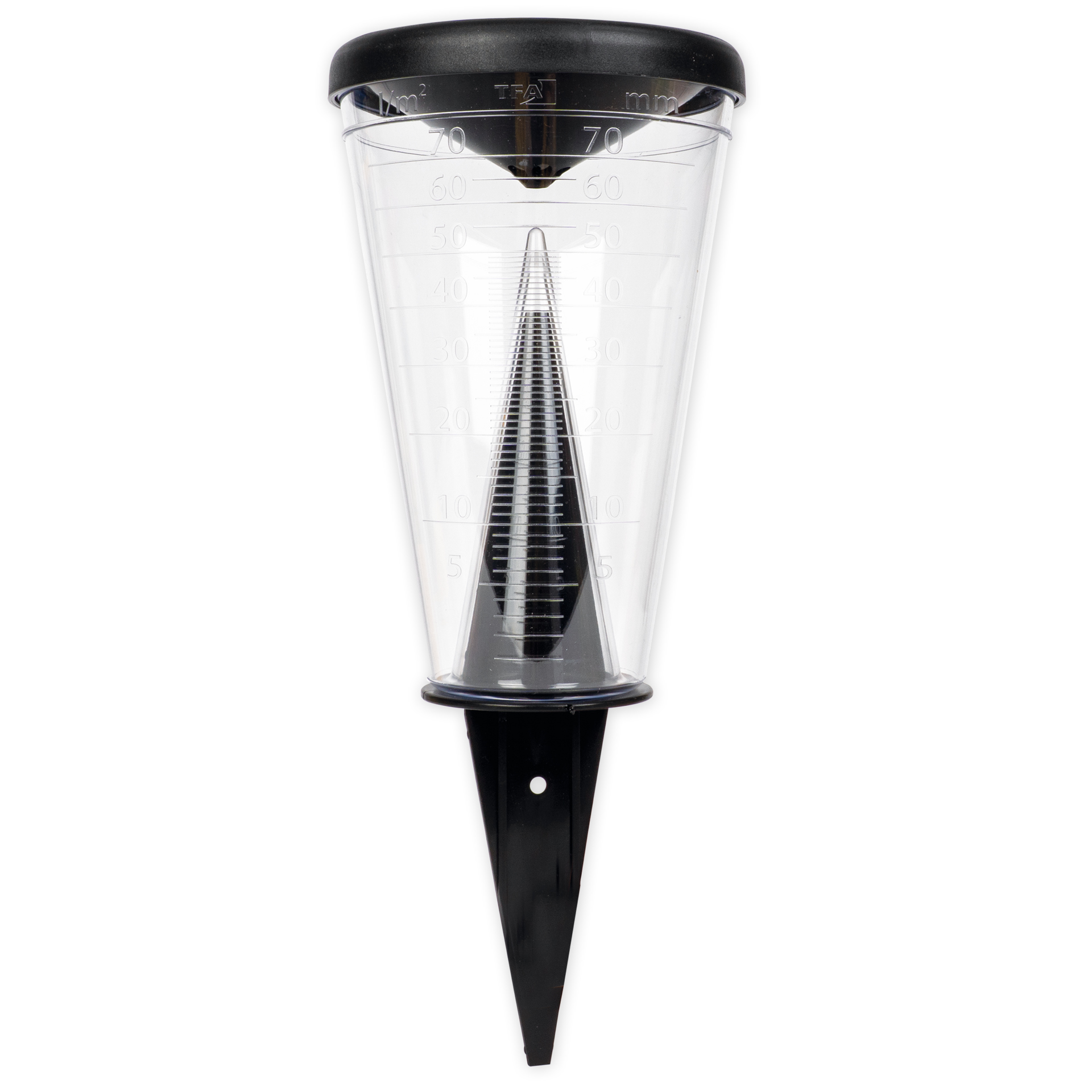 TimeTEX Regenmesser, analog, bis 70 mm