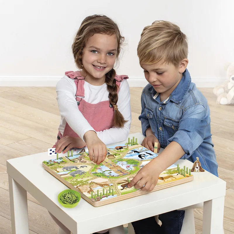 beleduc Lernspiel "Joe's Zoo", 96-tlg.