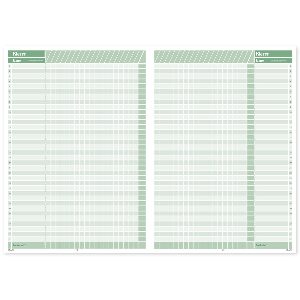 Timetex TimeTEX Design-Schulplaner A4-Plus 2026/2027, mint | 10490