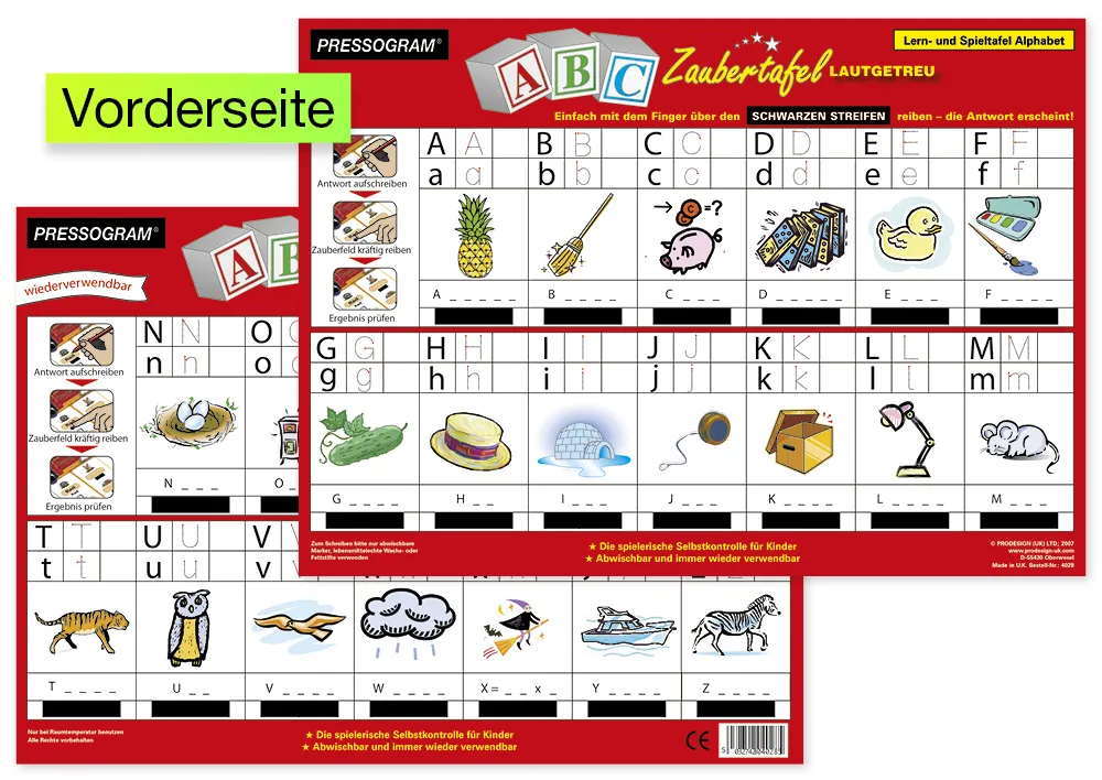 TimeTEX Magic Board "ABC" Ljudexakta ord