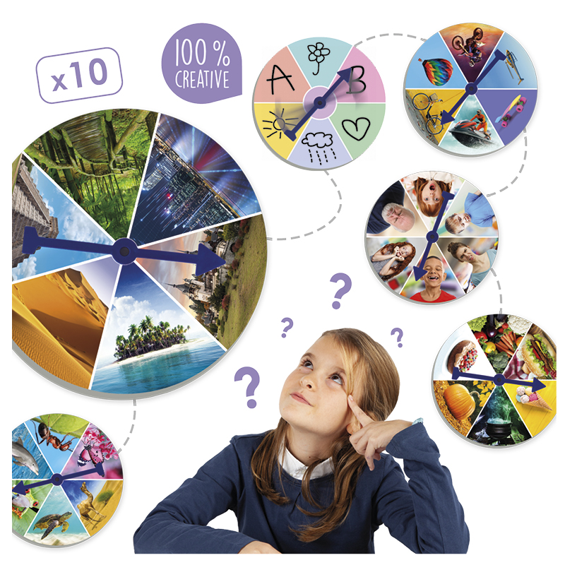 TimeTEX Drehzeiger-Set für Geschichten, 22-tlg.