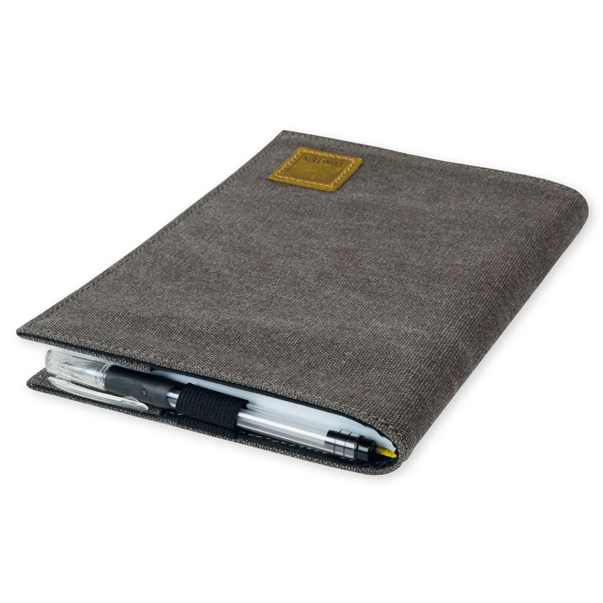 TimeTEX Kalenderhülle aus Canvas A4-Plus, mit Stiftschlaufe