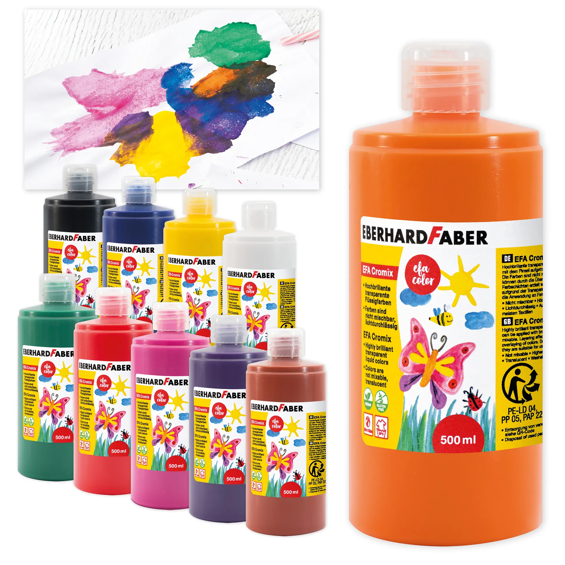 Eberhard Faber Cromix Transparentfarbe, 500 ml