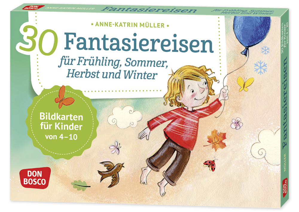 TimeTEX Karten-Set "30 Fantasiereisen für Frühling, Sommer, Herbst und Winter"