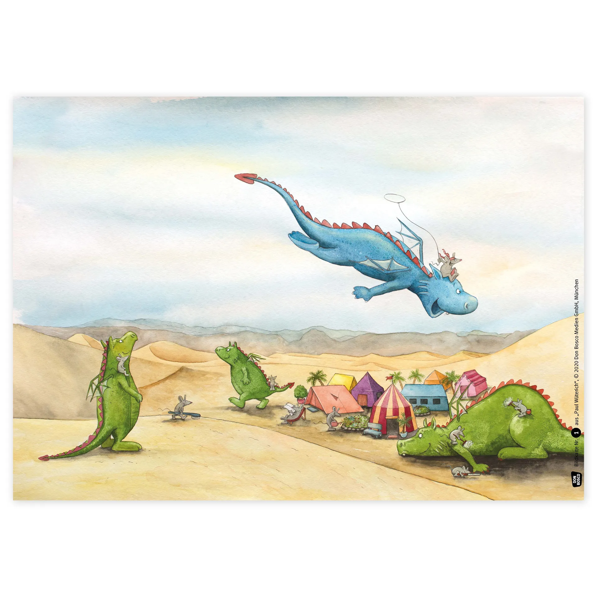 Bildergeschichten-Karten "Paul Wüterich", 13-tlg.