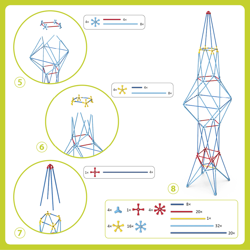 Gruppen-Set Flexistix XXL, 480-tlg. Gruppen-Set Flexistix XXL, 480-tlg.