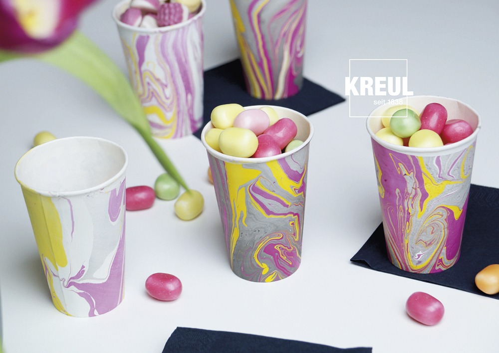 Set KREUL Magic Marble Marmorier-Farben à 20 ml, 6-tlg. Set KREUL Magic Marble Marmorier-Farben à 20 ml, 6-tlg.