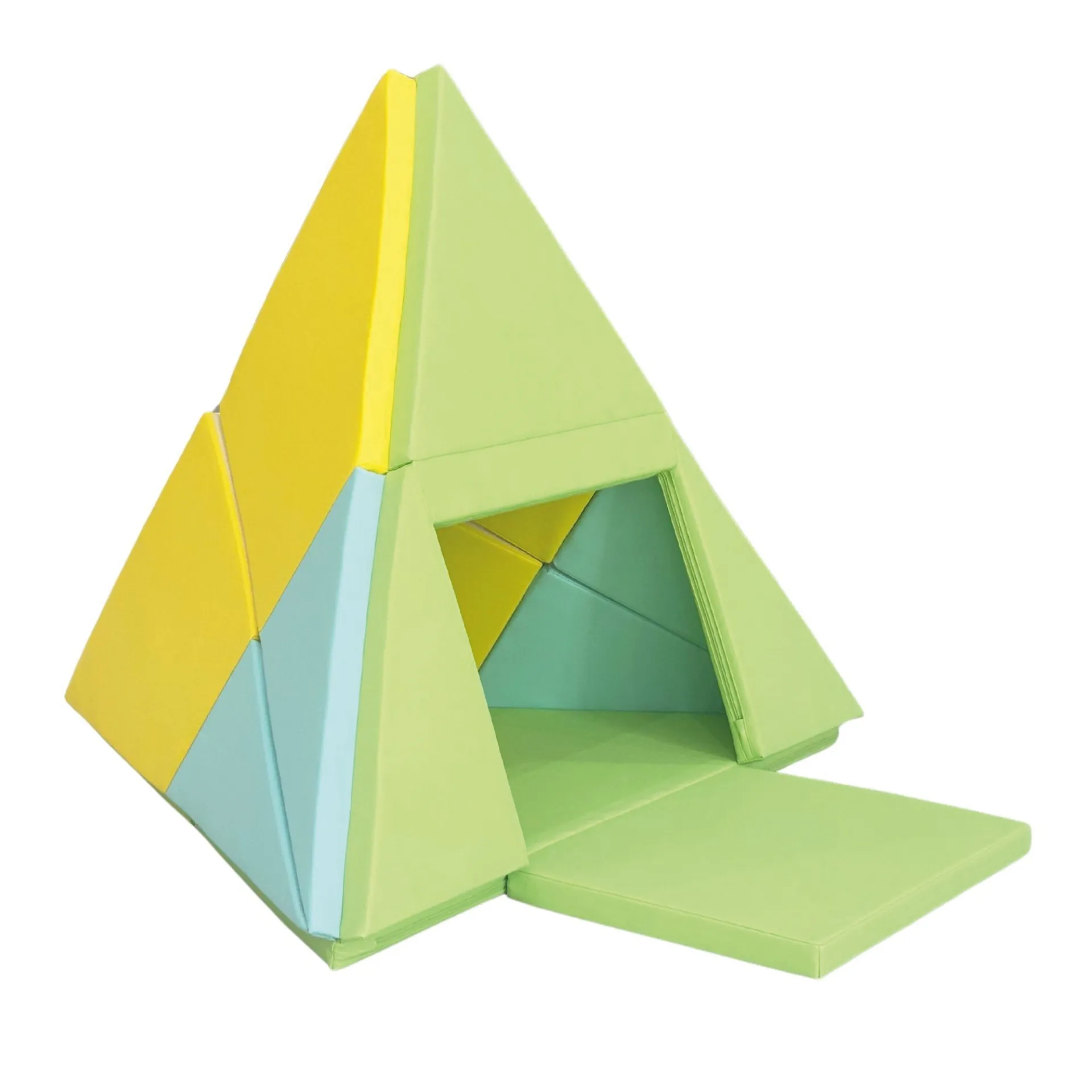 Spielmatte 3in1, faltbar zu Spielzelt und Boot