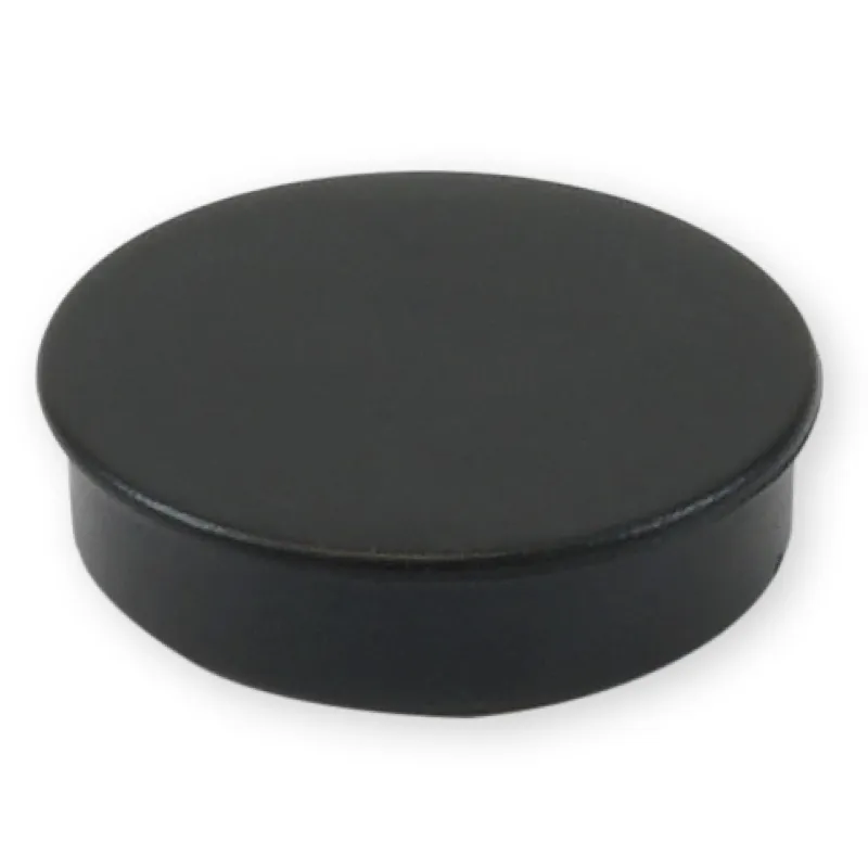 Set Haft-Magnete schwarz, 24 mm ø, 50-tlg.