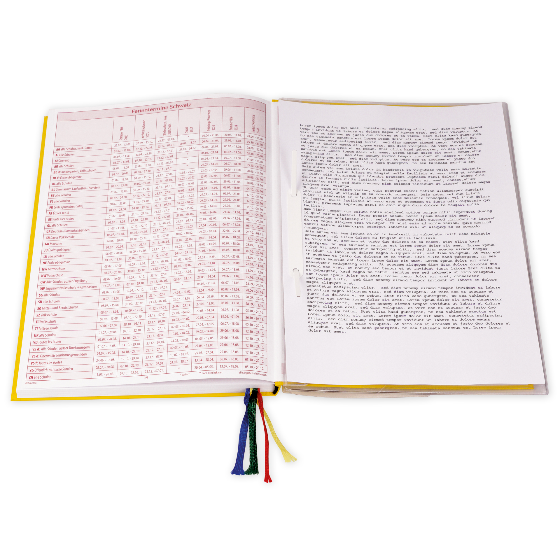 Insteekhoes voor schoolplanner A4-Plus Insteekhoes voor schoolplanner A4-Plus