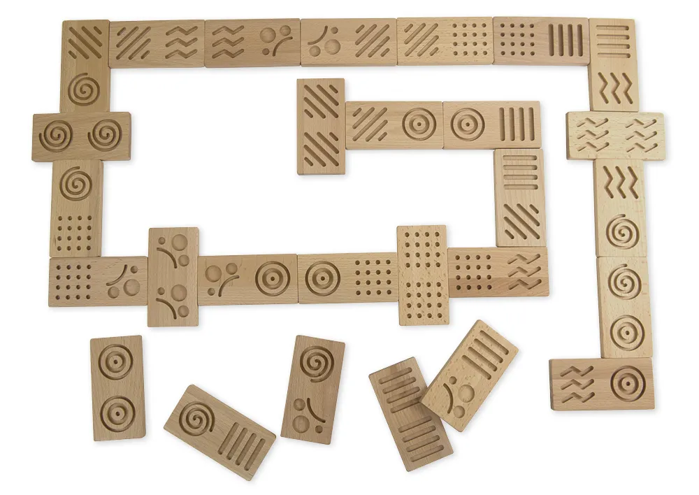 Tast-Domino "Muster", 29-tlg.