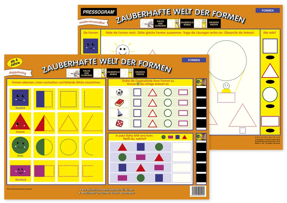 TimeTEX Zaubertafel "Welt der Formen"