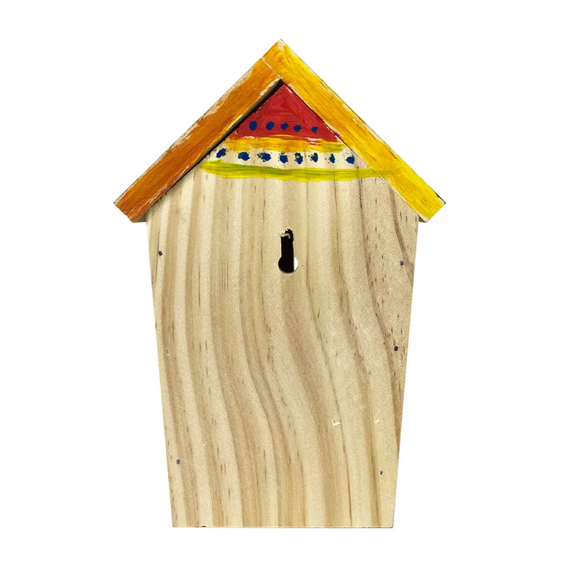 Schmetterlings-Haus zum Bemalen, aus Holz, mit Farbe