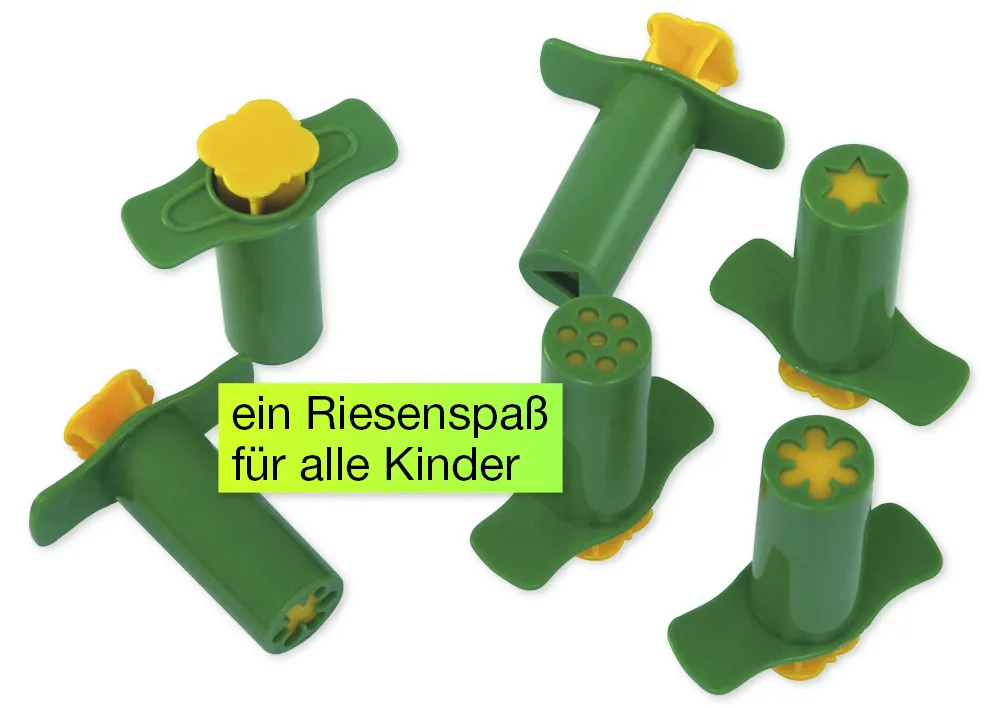 Modellier-Musterspritzen, 6-tlg.