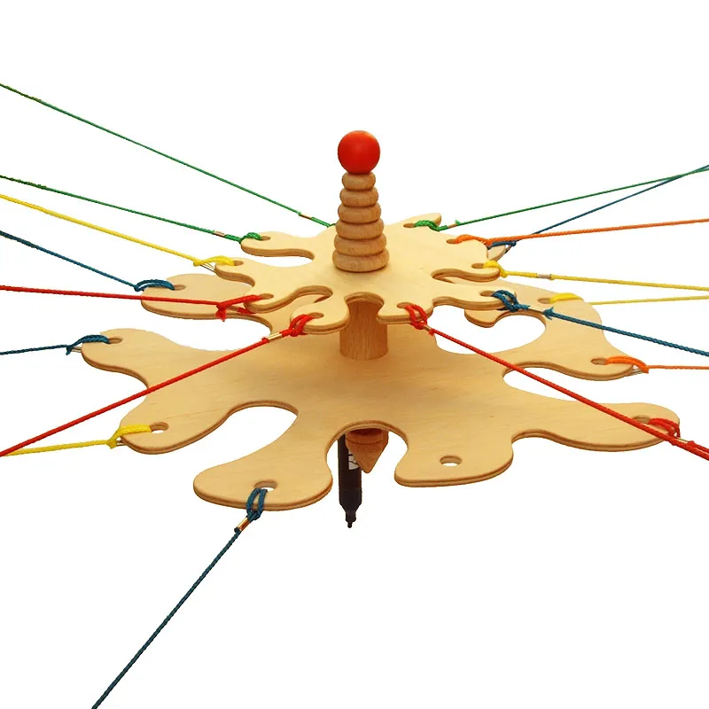 Strippenzieher XXL aus Holz, 22-tlg.