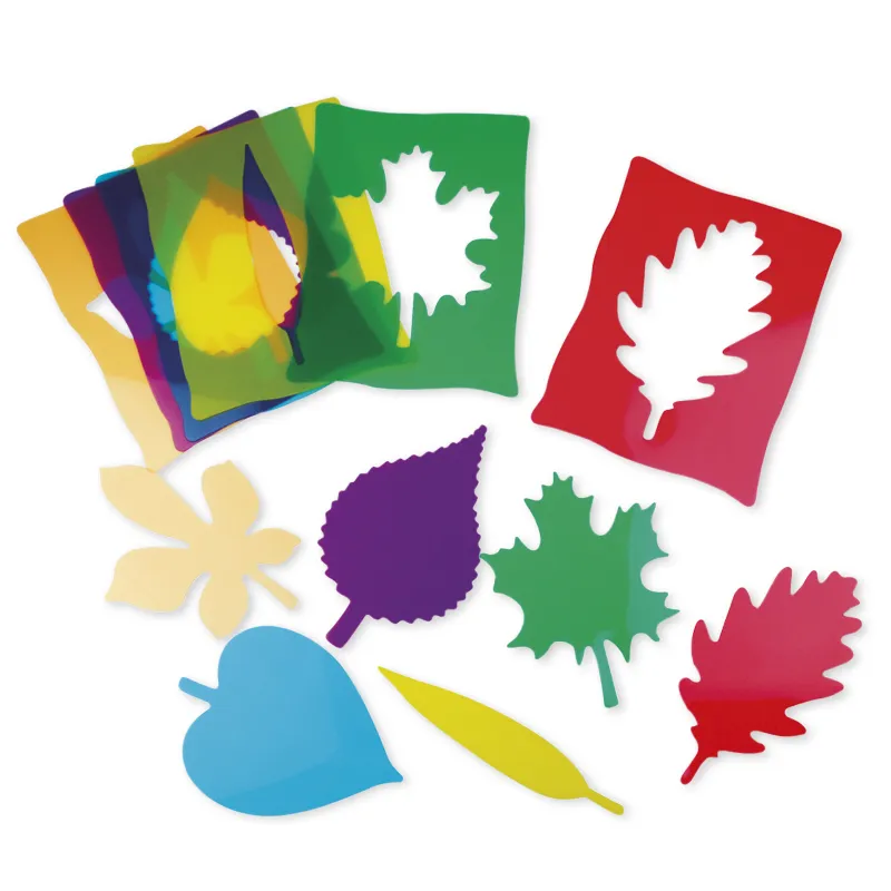 Blätter-Schablonen, 6-tlg.