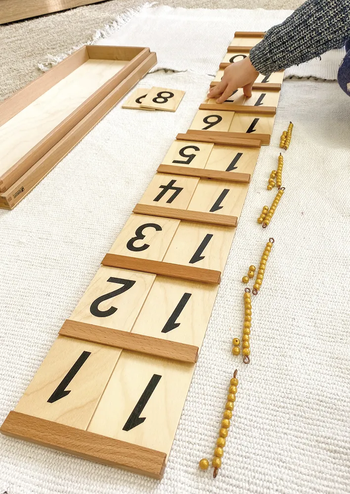 TimeTEX getalrekken 11-19, "Montessori Premium"