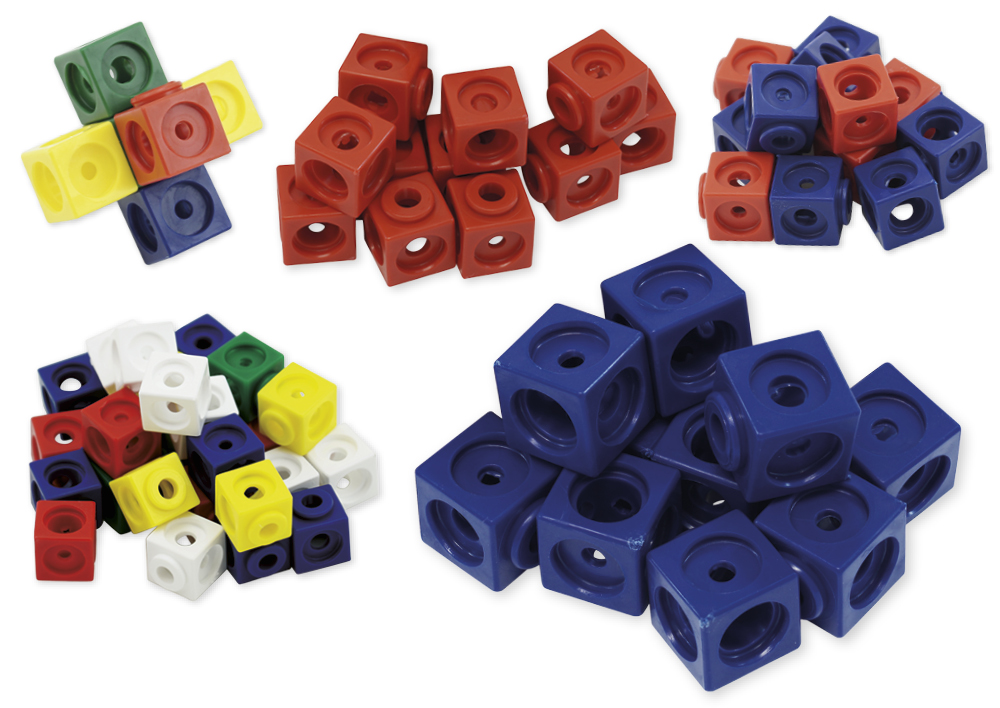 DICK-System Byggklossar set, 1,7 cm, 100 st i påse, i 2 färger