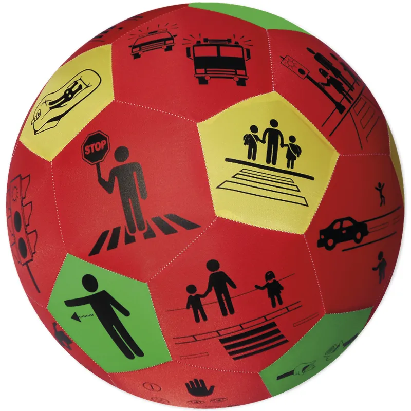 Lernspiel-Ball "Pello" - Verkehrs-Erziehung