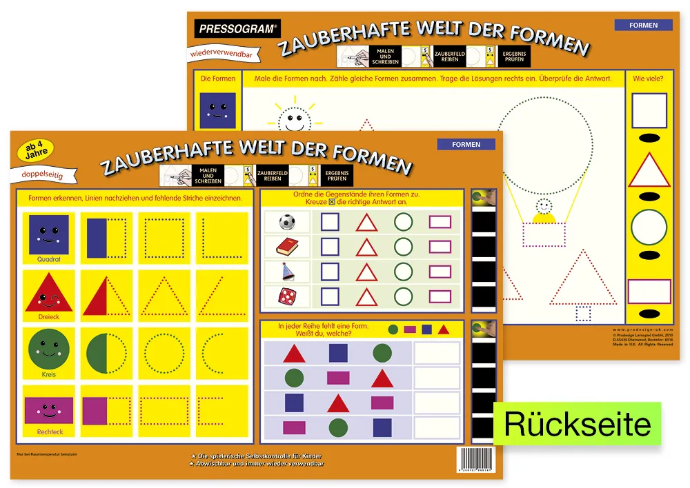TimeTEX Zaubertafel "Welt der Formen"