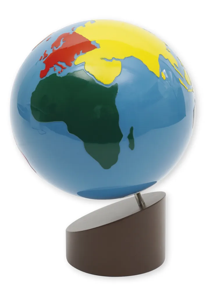 TimeTEX Globus Erdteile "Montessori Premium"