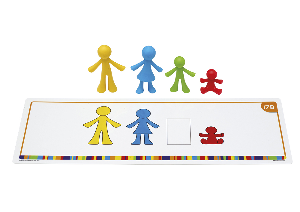 Uppgiftskort för familjefigurer, 22 st.