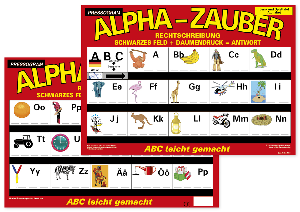 TimeTEX magiska styrelse "ABC" stavning