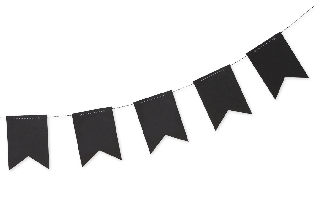 Hagemann Wimpel-Kette aus Tafelfolie