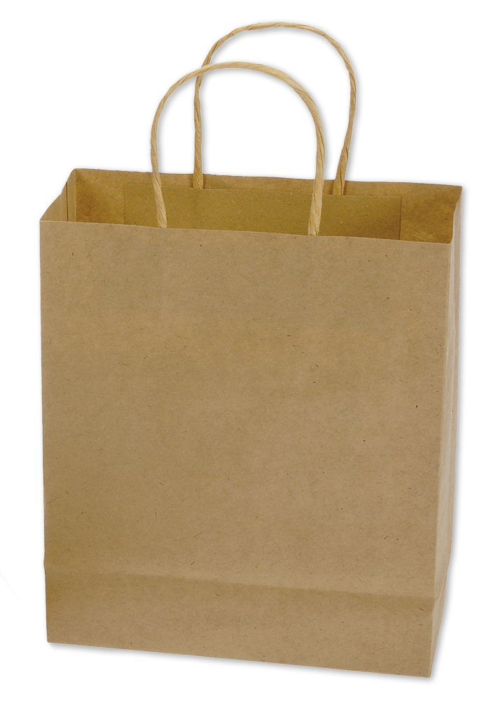 Hagemann Papiertüten mit Henkel, 16x12x5 cm, 20 Stück