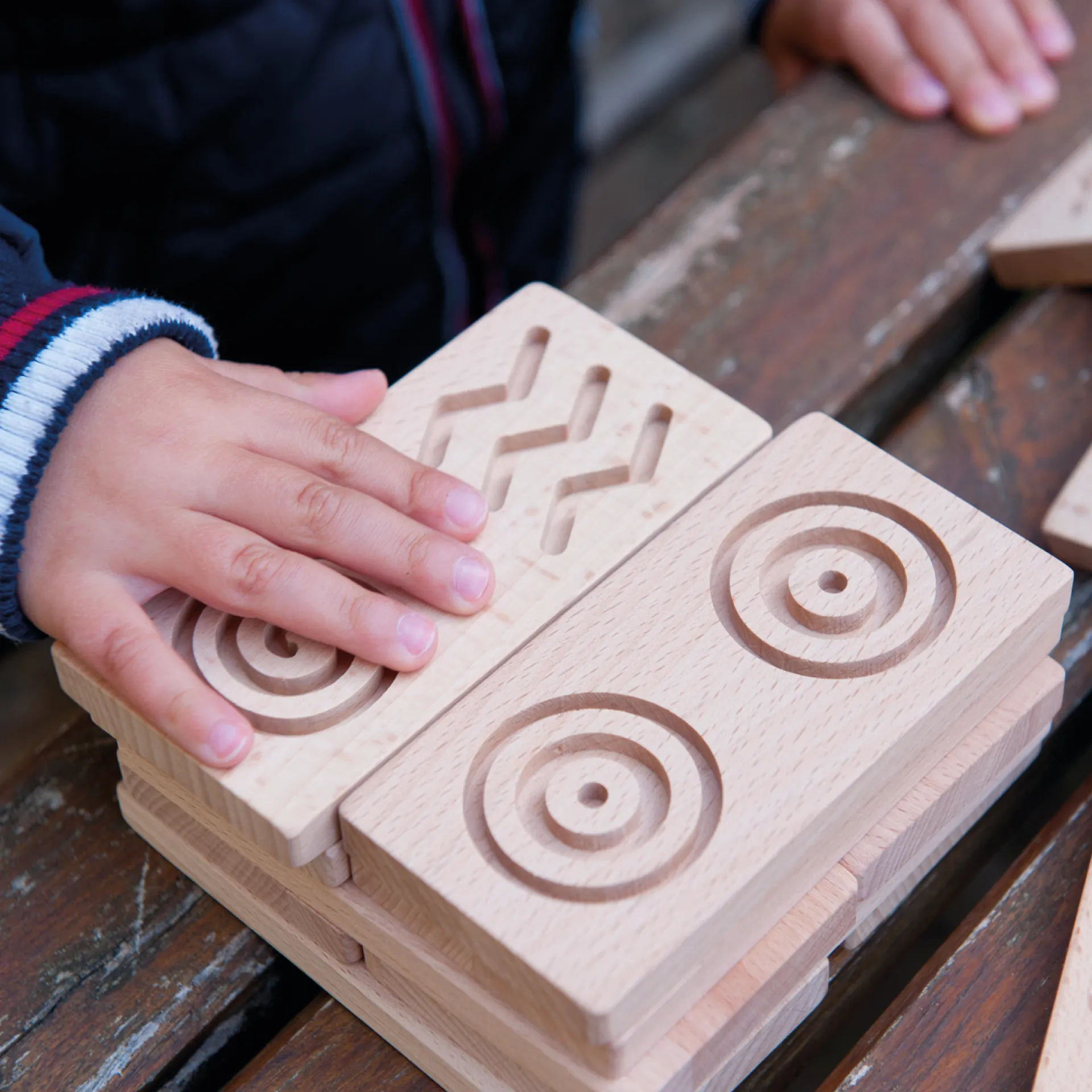 Tast-Domino "Muster", 29-tlg.