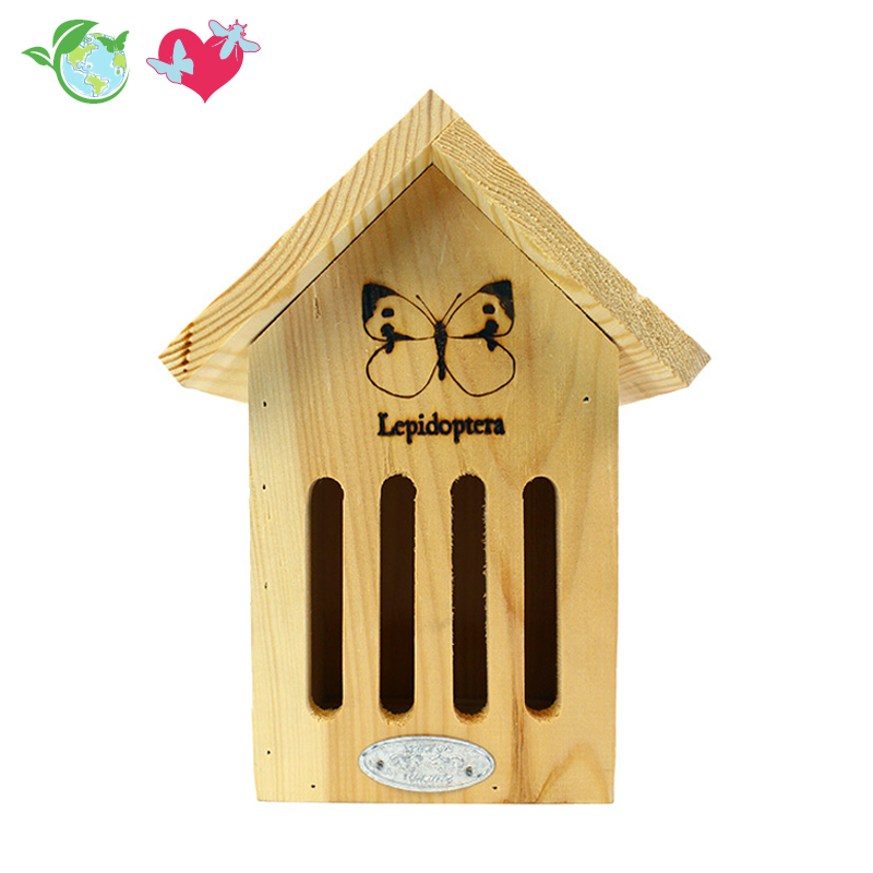 Schmetterlings-Hotel, aus Holz