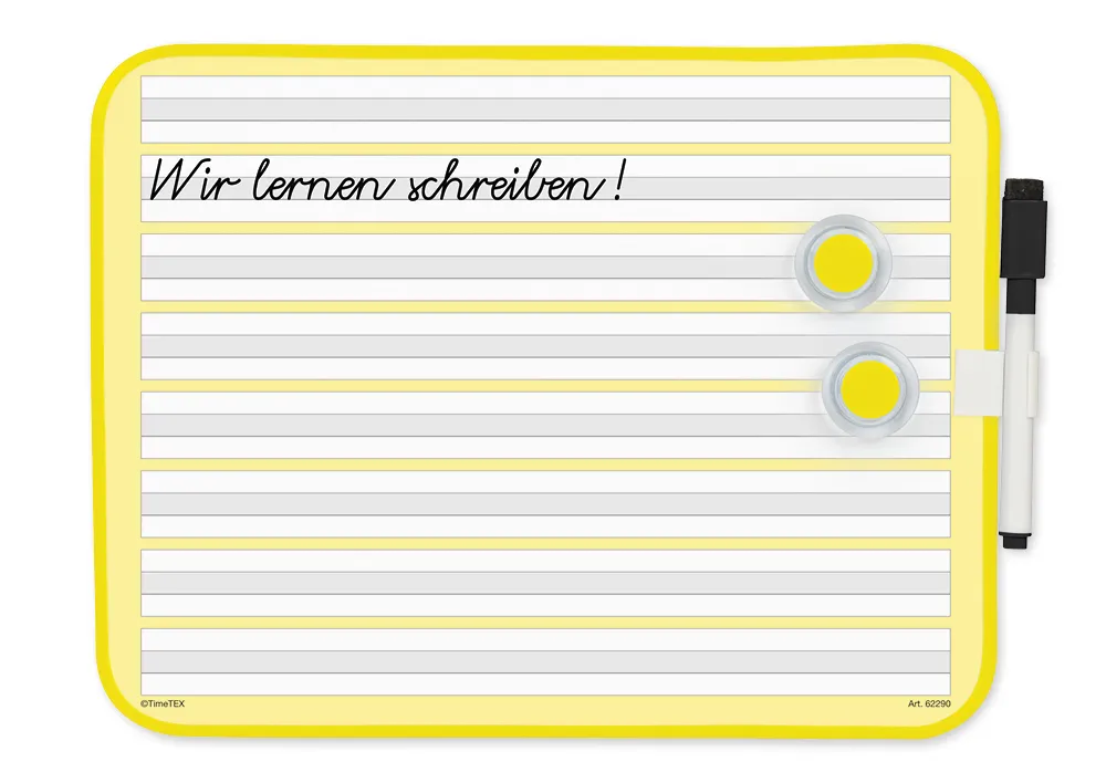 Klassset Prima-Colori skrivtavla, magnetisk, 25 st i kartong