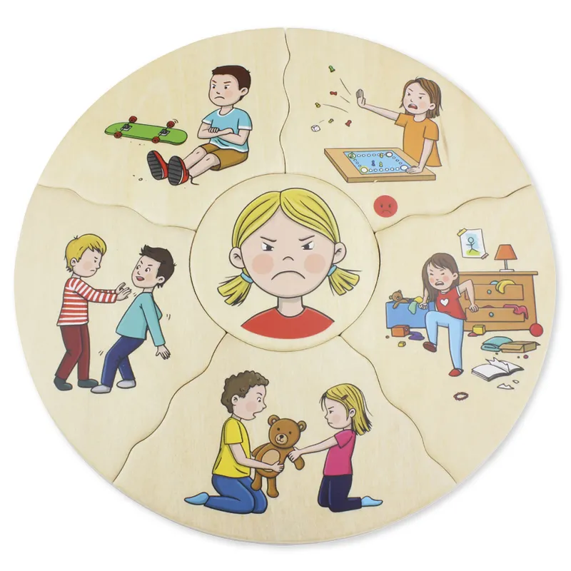 beleduc Humanico "Emotionen", 5 Puzzles