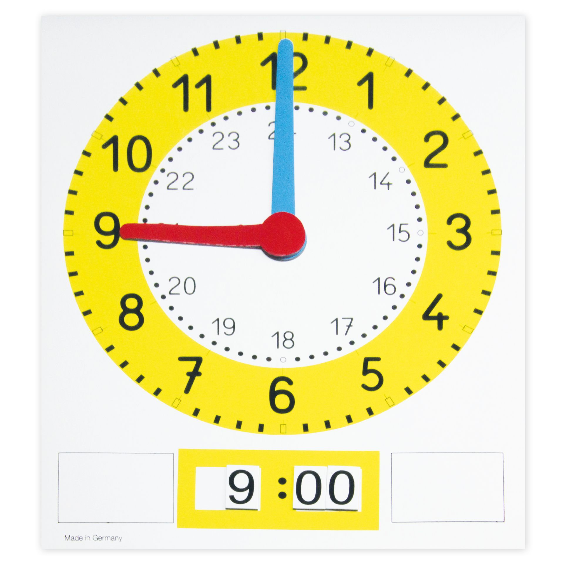 TimeTEX Magnet-Tafel-Uhr "Analog/Digital"