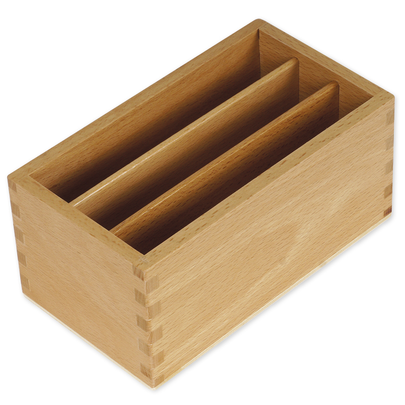 TimeTEX box för geometriska kort "Montessori Premium"