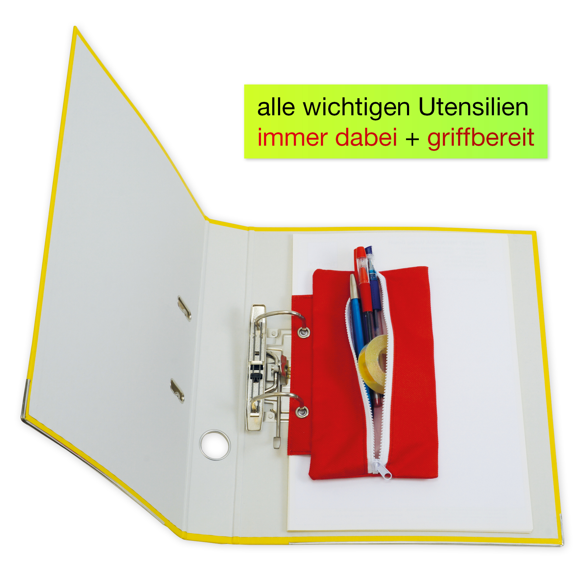 Schlampermäppchen zum Abheften