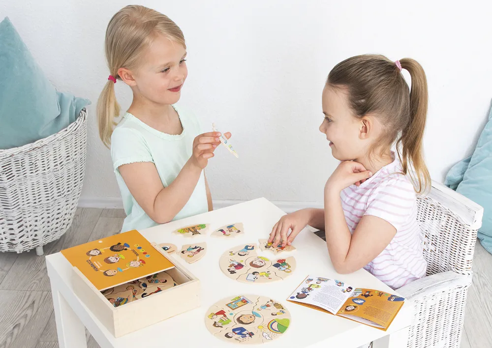 beleduc Humanico "Emotionen", 5 Puzzles