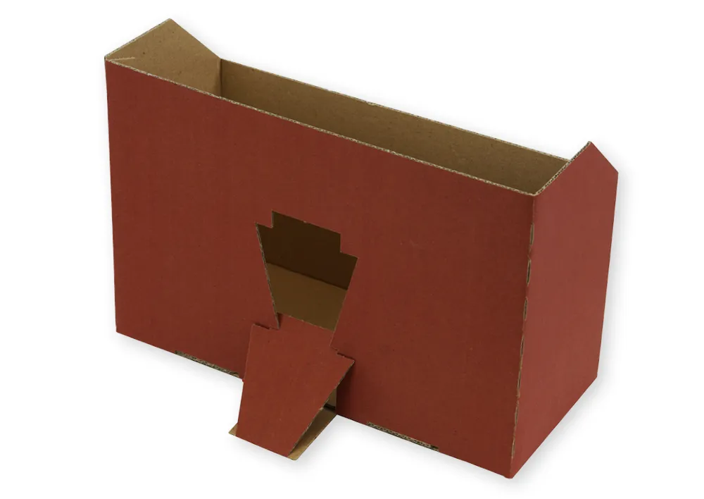 Zestaw kart katalogowych Natura z tektury A5, kolorowy, otwierany pod kątem, leży płasko, 5 szt.