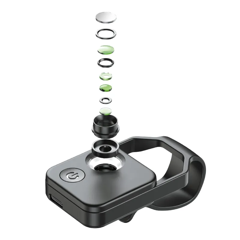 Handy-Mikroskop "Super" 200-fach, 35x65 mm