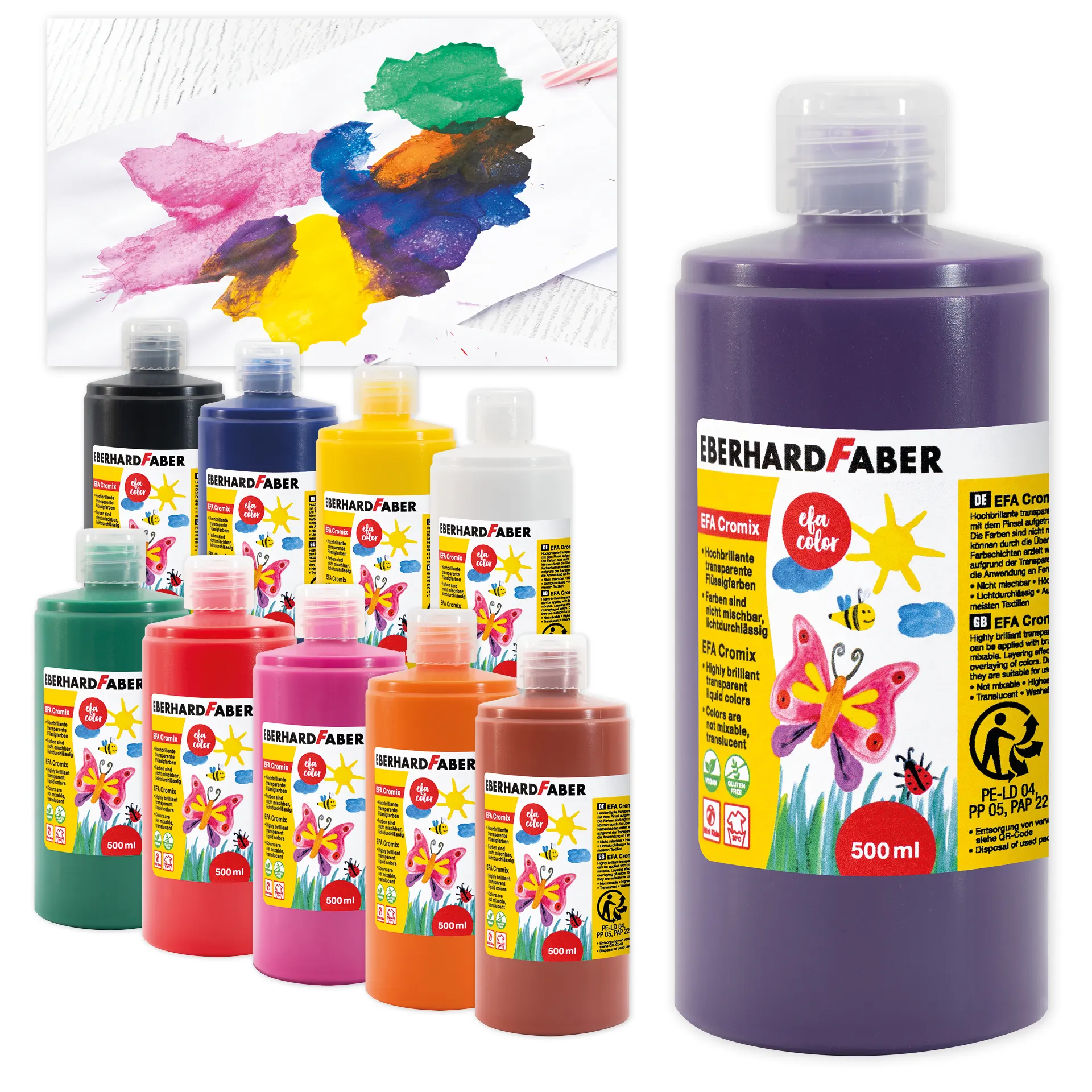 Eberhard Faber Cromix Transparentfarbe, 500 ml