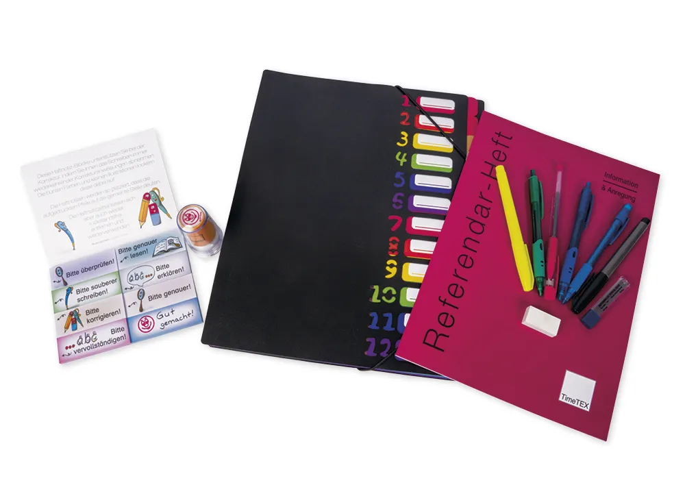 TimeTEX Orga-Starter-Set für Referendare, 19-tlg.