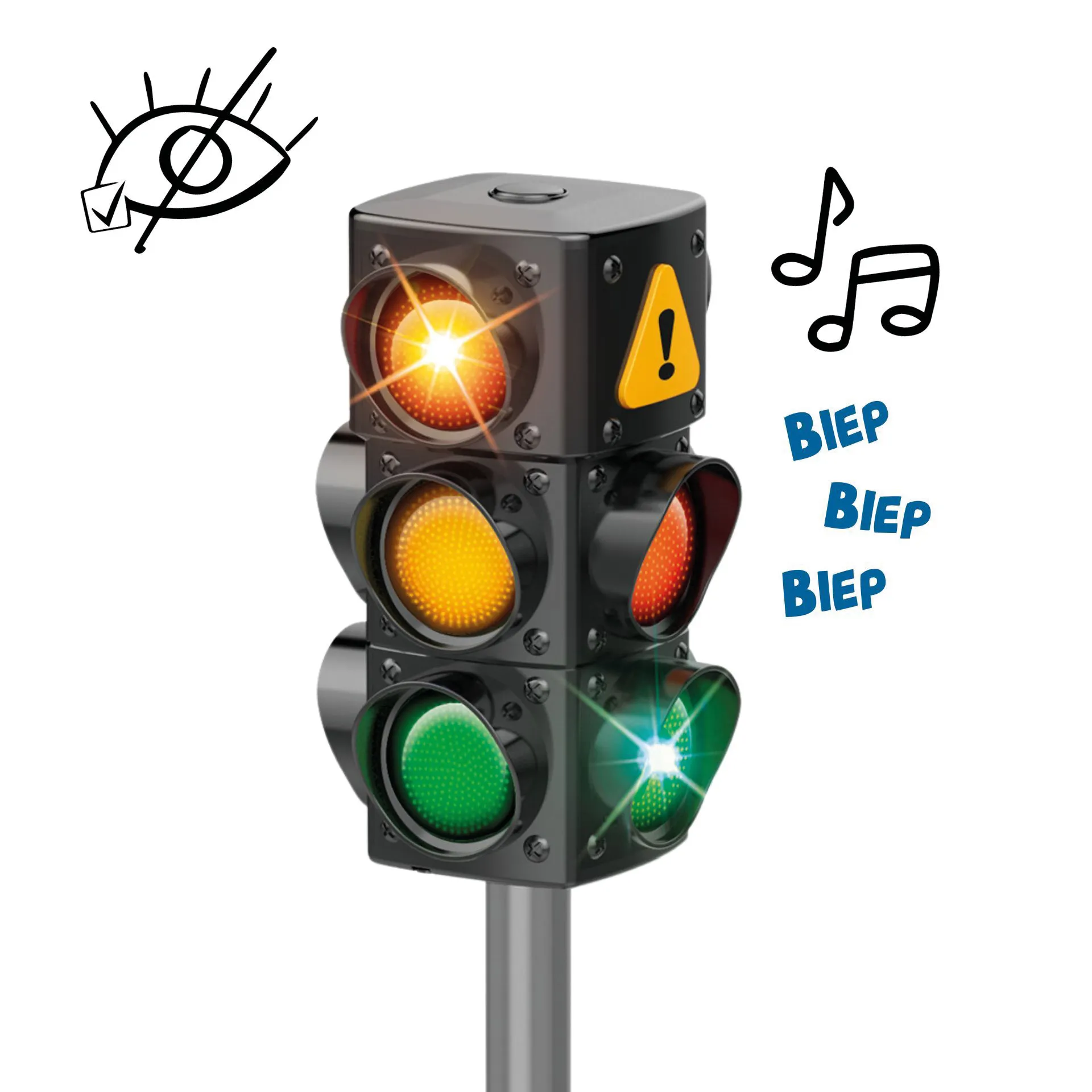 Set "Verkehrszeichen" XXL, 49-tlg.