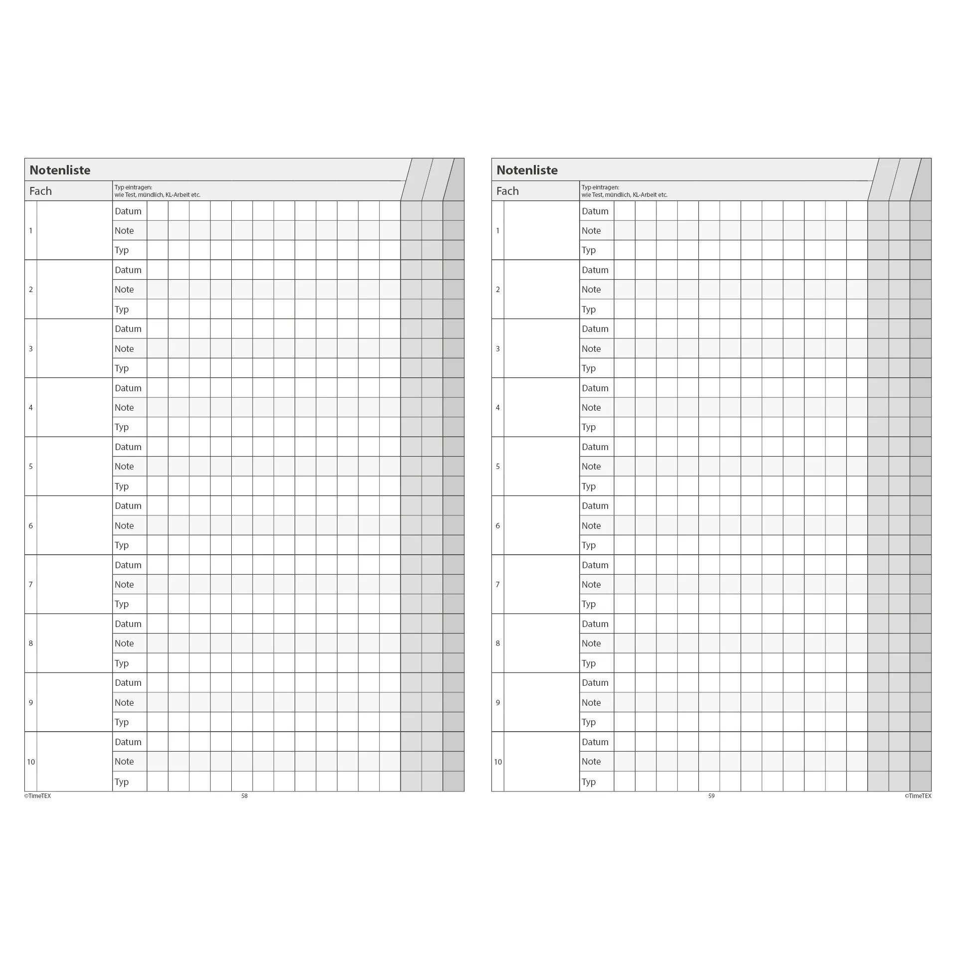 Schüler-Logbuch A4 für Grundschule und Sekundarstufe