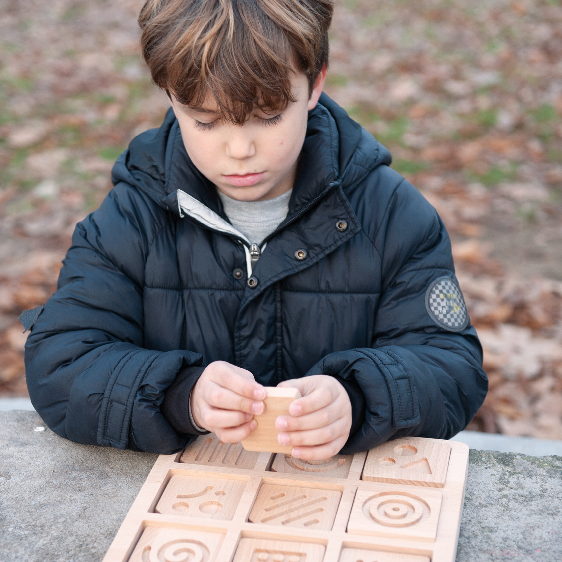 Tast-memospel "Puzzel", 20-delig