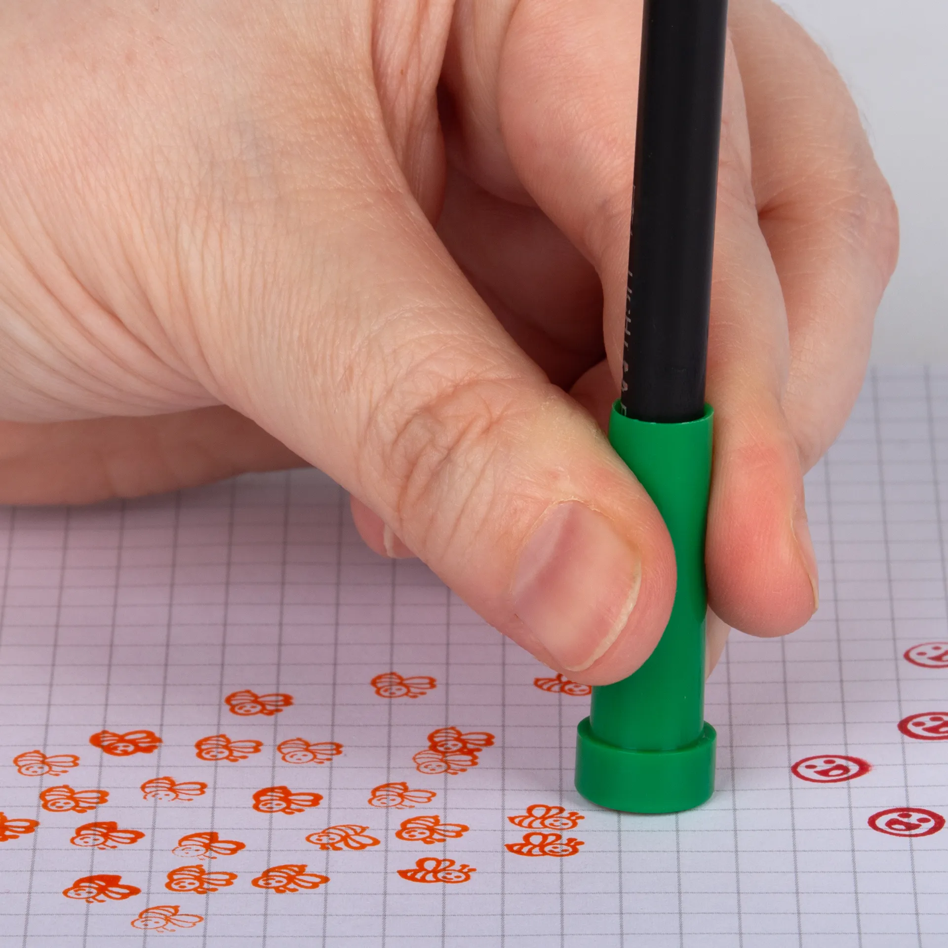 Aufsteck-Dauerstempel "Biene"