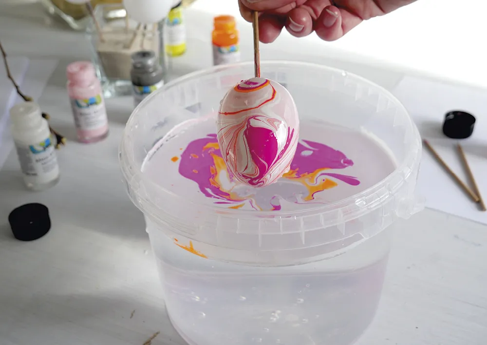 Set KREUL Magic Marble Marmorier-Farben à 20 ml, 6-tlg.