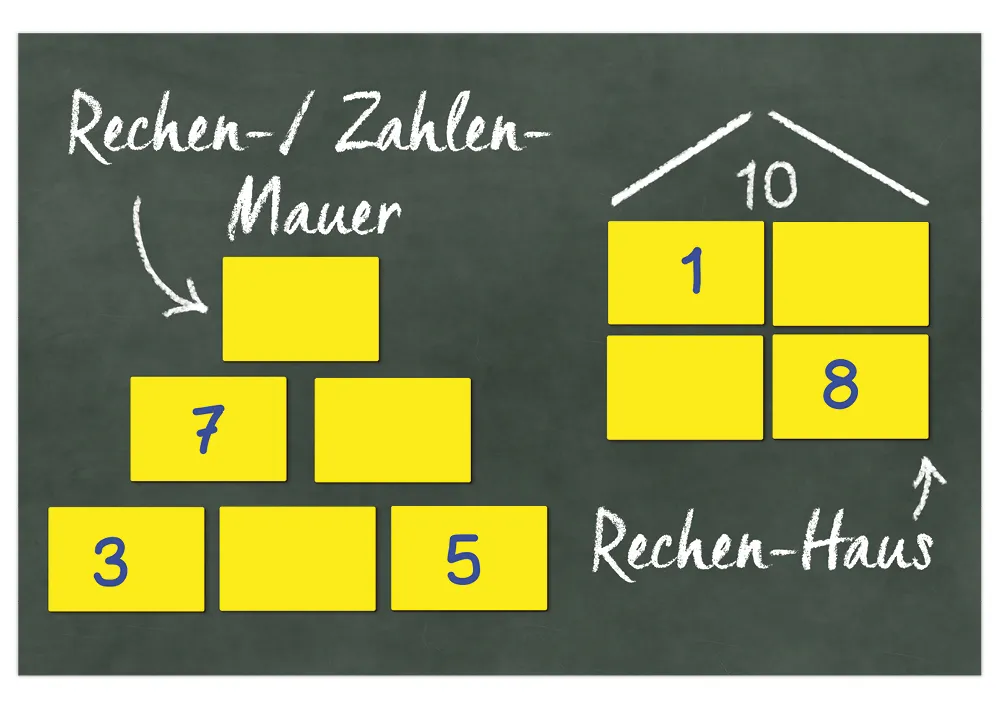 Nummerfält blanka, magnetiska, 10 st., i kartong