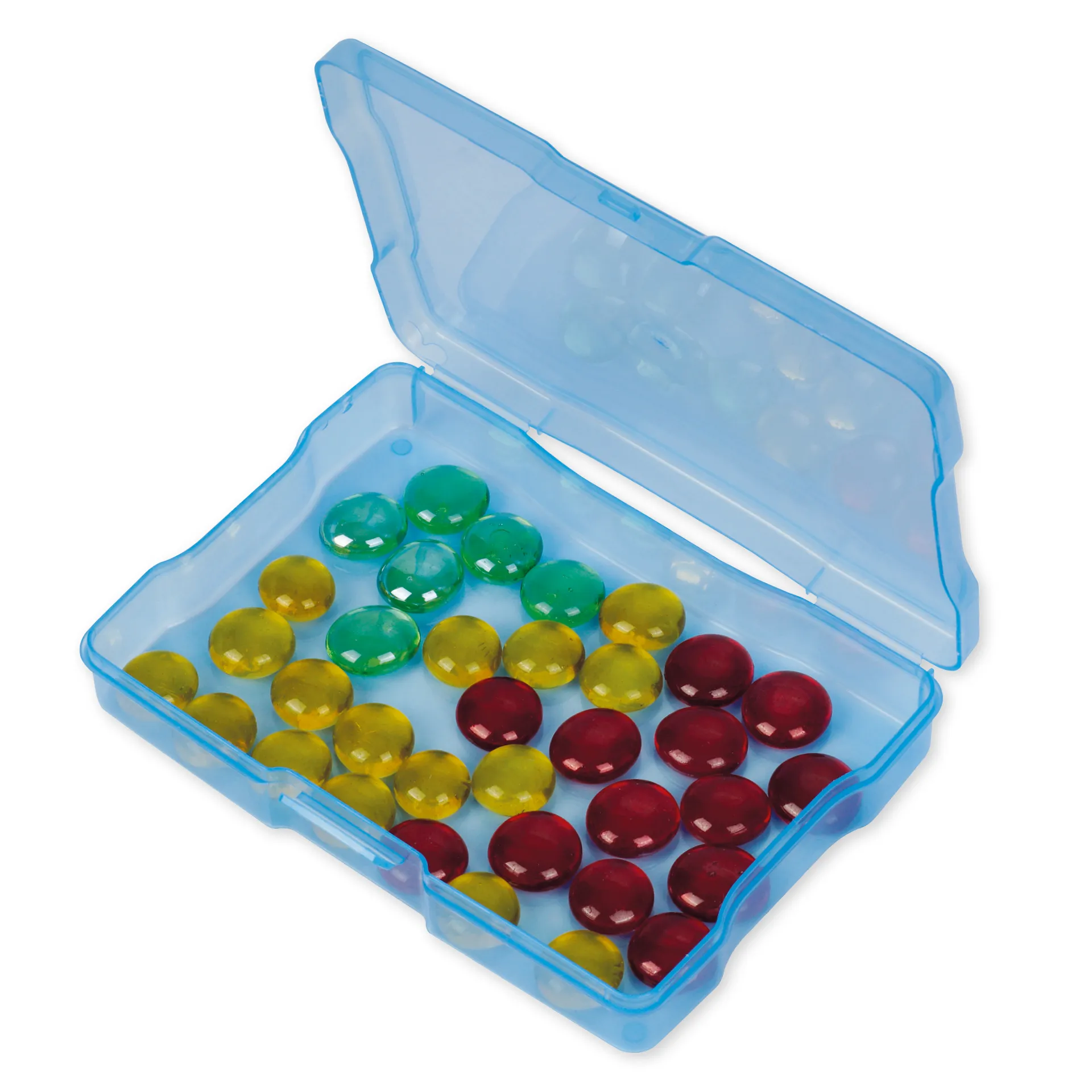 TimeTEX Klappdeckel-Boxen im Koffer, farbig, 17-tlg.