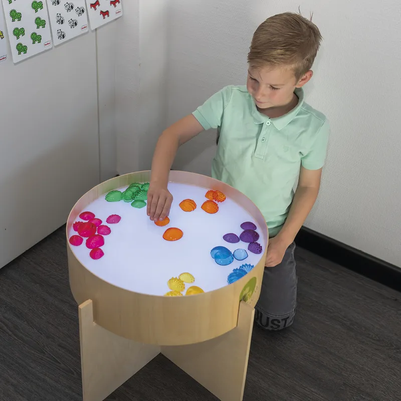 Leuchtkübel "Regenbogen", ca. 47 cm ø